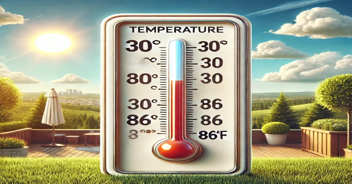 30 C to F