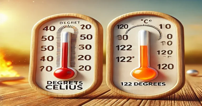 50 Degrees C to F