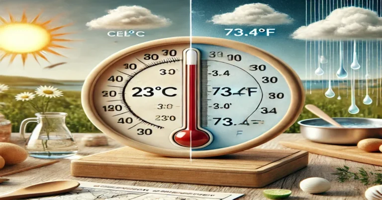 23 Celsius to Fahrenheit